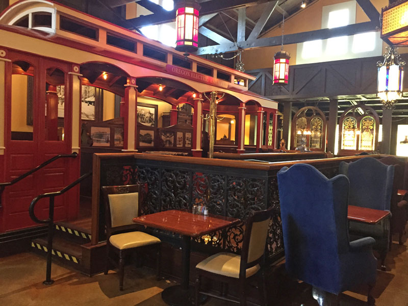 Hillsboro Old Spaghetti Factory interior